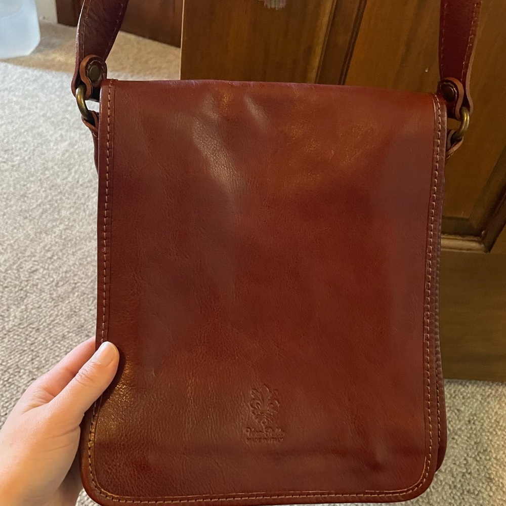Italian Crossbody bag- leather- brand new NWT